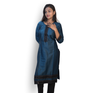 Green Long Kurti