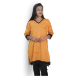 Yellow Short Kurti