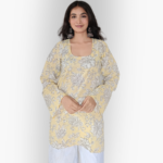 Floral Print Short Kurti